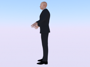 Businessman 017 Model 3D