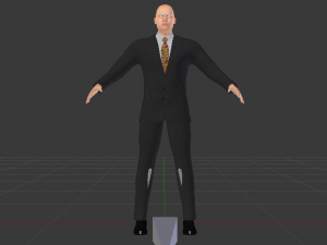 Businessman 017 Model 3D
