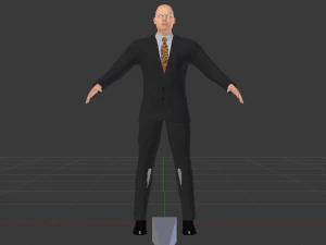 Businessman 017 3D Model