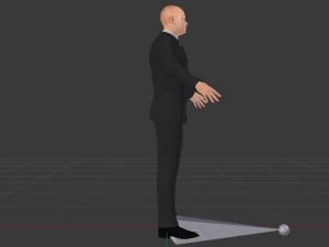 Businessman 017 3D Model