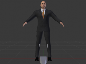 Businessman 017 Model 3D