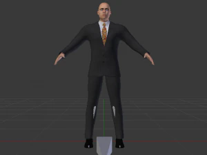 Businessman 017 3D Model