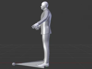 Businessman 017 3D Model