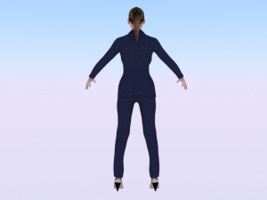 Businesswoman 01 3D Модель