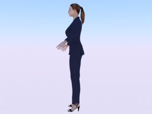 Businesswoman 01 3D Модель