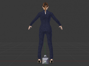 Businesswoman 01 3D Модель