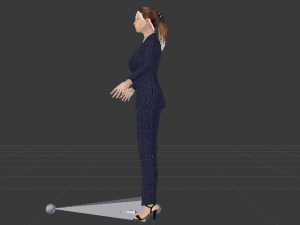 Businesswoman 01 3D Модель