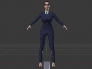 Businesswoman 01 3D Модель