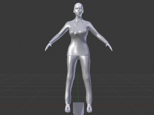 Businesswoman 01 3D Модель