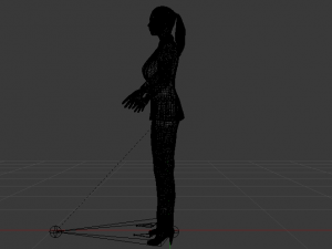 Businesswoman 01 3D Модель