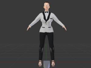 Businesswoman 02 3D 모델