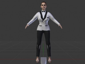 Businesswoman 02 3D 모델