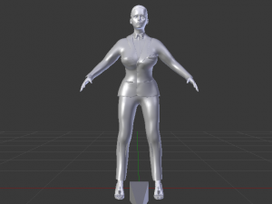 Businesswoman 02 3D 모델