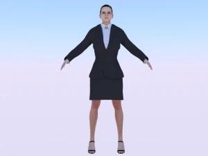 Businesswoman 03 3D Model