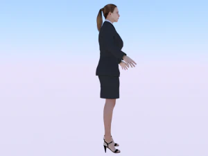 Businesswoman 03 3D Model