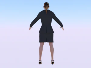 Businesswoman 03 3D Model