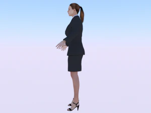 Businesswoman 03 3D Model