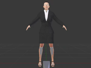 Businesswoman 03 3D Model