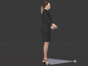 Businesswoman 03 3D Model