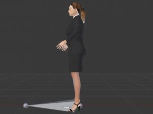Businesswoman 03 Modèle 3D
