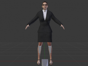 Businesswoman 03 Modèle 3D