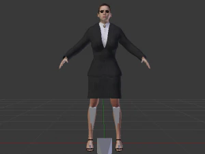 Businesswoman 03 3D Model