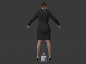 Businesswoman 03 Modèle 3D