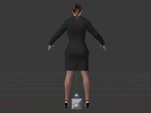 Businesswoman 03 3D Model