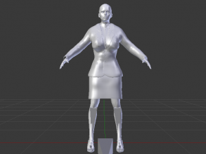 Businesswoman 03 Modèle 3D