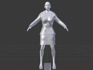 Businesswoman 03 3D Model