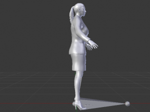 Businesswoman 03 Modèle 3D