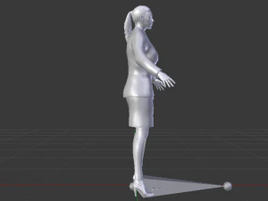 Businesswoman 03 3D Model