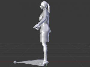 Businesswoman 03 Modèle 3D