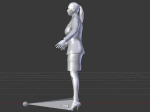 Businesswoman 03 3D Model