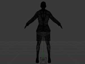 Businesswoman 03 Modèle 3D