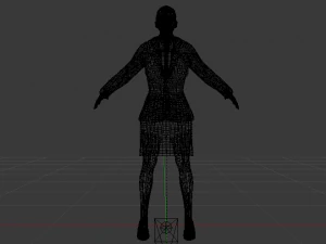 Businesswoman 03 3D Model