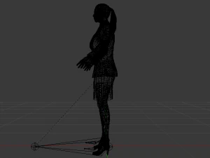 Businesswoman 03 3D Model
