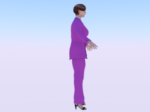 Businesswoman 04 3D Модель