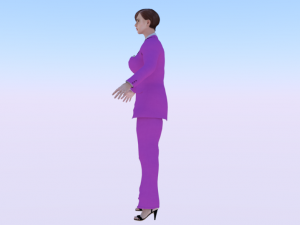 Businesswoman 04 3D Модель