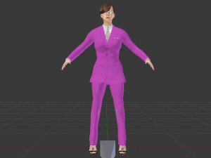 Businesswoman 04 3D Модель