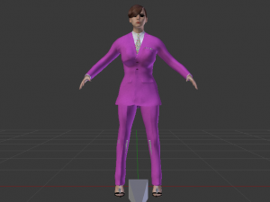 Businesswoman 04 3D Модель