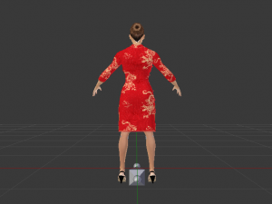 Chinese Woman 01 3D मॉडल