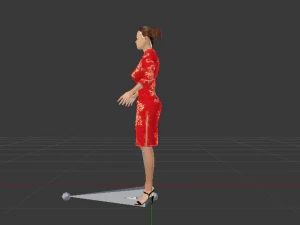 Chinese Woman 01 3D Model