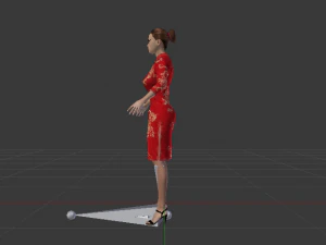 Chinese Woman 01 3D Model