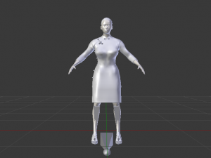 Chinese Woman 01 3D मॉडल