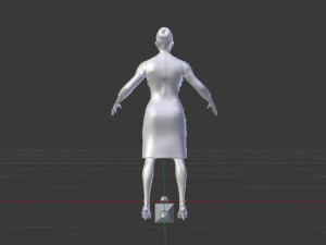 Chinese Woman 01 3D Model