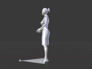 Chinese Woman 01 3D Model