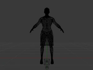 Chinese Woman 01 3D Model