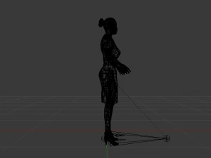 Chinese Woman 01 3D Model