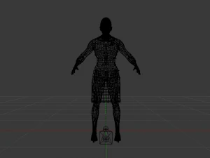 Chinese Woman 01 3D Model